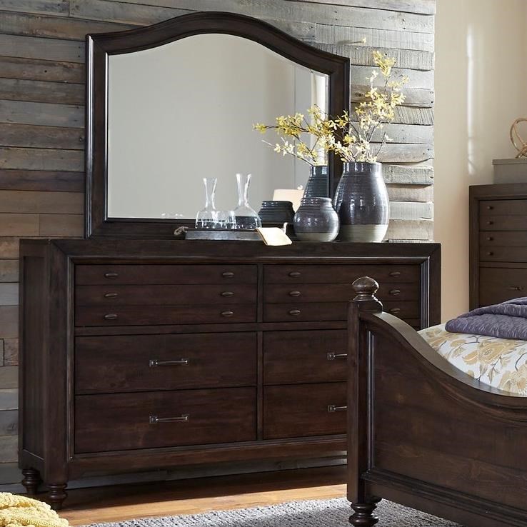 Dark gray dresser and nightstand set sale